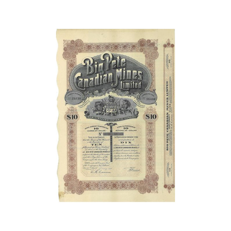 Big Pete Canadian Mines Ltd