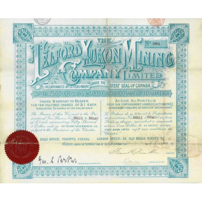The Telford Yukon Mining Company limited