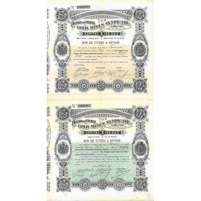 The English and French Gold Mines Syndicate Ltd (Bon 10 Act)