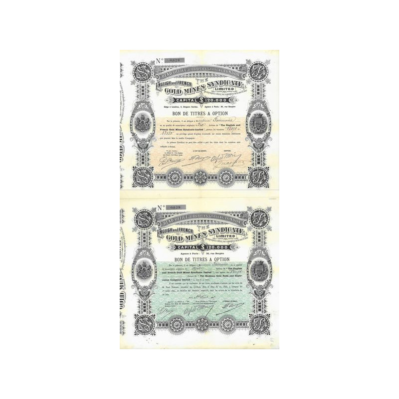 The English and French Gold Mines Syndicate Ltd (Bon 10 Act)