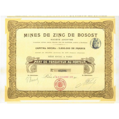 Mines de Zinc de Bosost (PF)