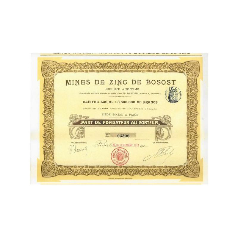 Mines de Zinc de Bosost (PF)