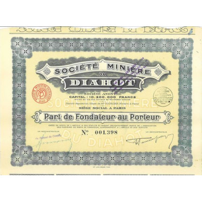 Sté Minière du Diahot (PF)