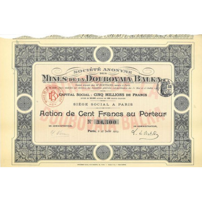 S.A. des Mines de la Doubovaia Balka