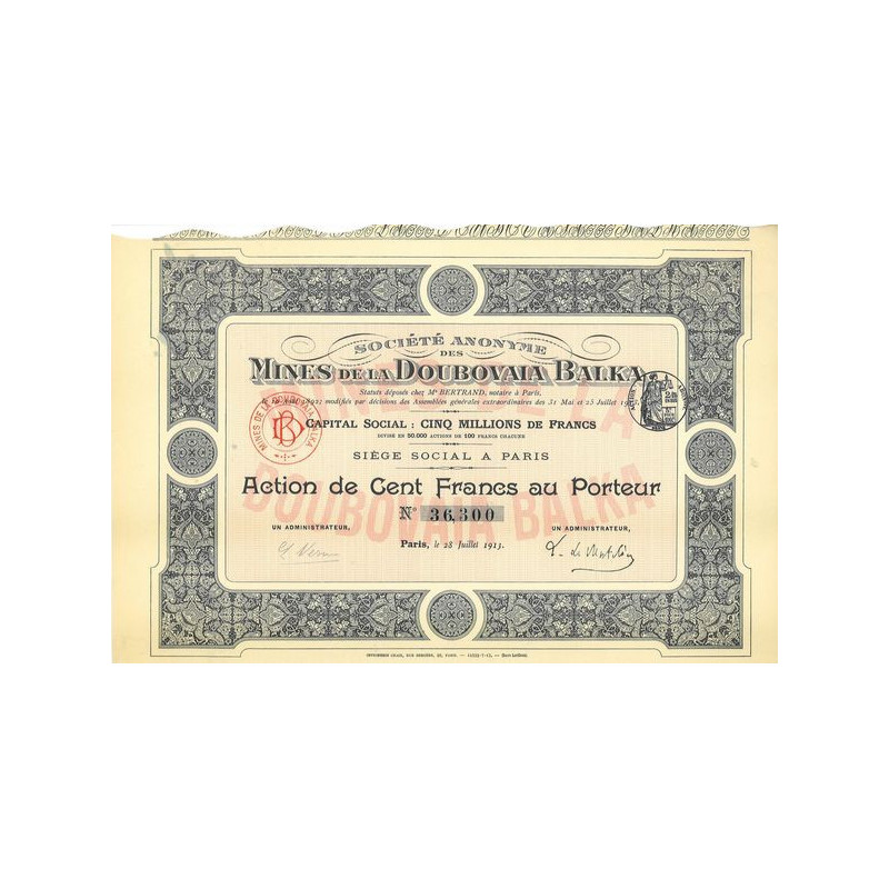 S.A. des Mines de la Doubovaia Balka