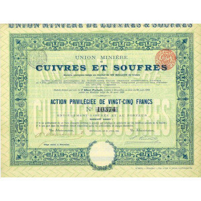 Union Minière de Cuivres et Soufres