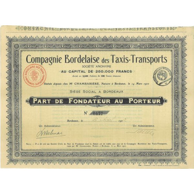 Cie Bordelaise des Taxis-Transports