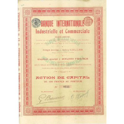 Banque Internationale Industrielle et Commerciale