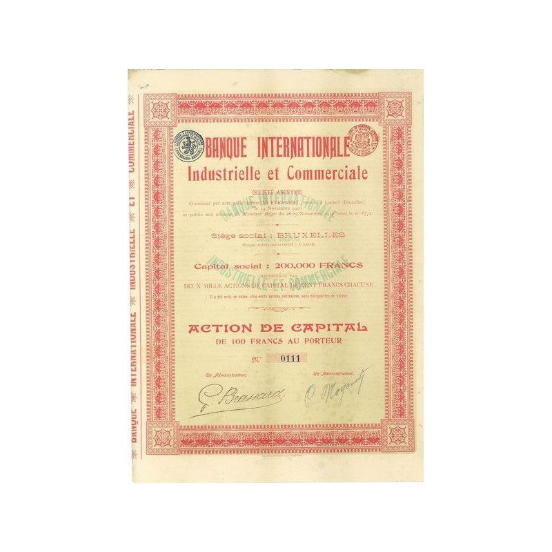 Banque Internationale Industrielle et Commerciale