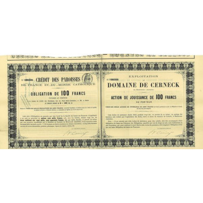 Crédit des Paroisses de France et du Monde Catholique - Exploitation du Domaine de Cerneck en Esclavonie (Autriche)