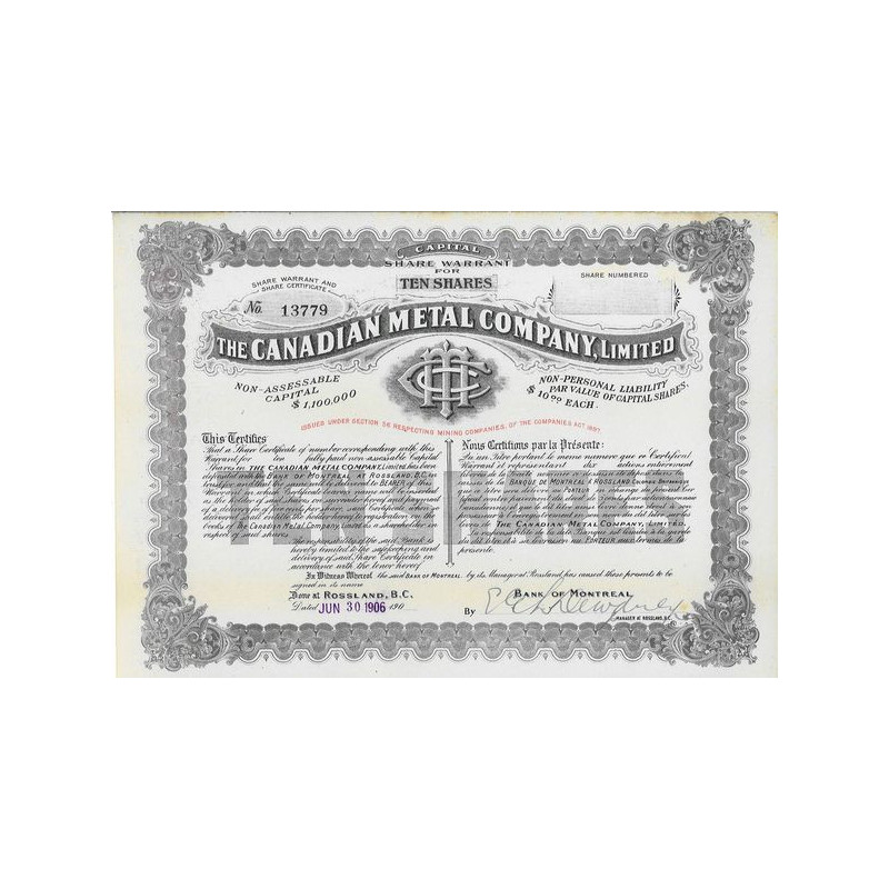 The Canadian Metal Cy Ltd