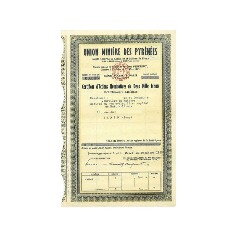 Union Minière des Pyrénées