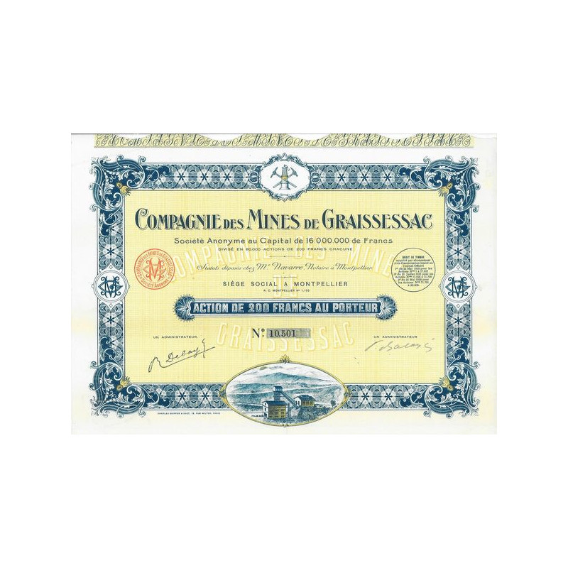 Cie des Mines de Graissessac