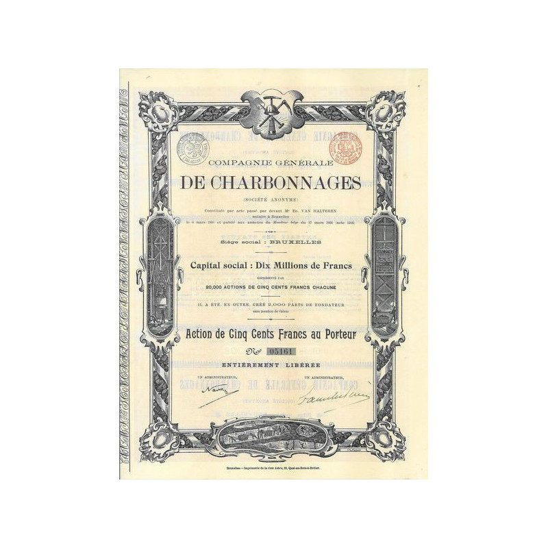 Cie Gale des Charbonnages