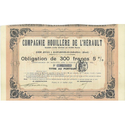 Cie Houillère de l'Hérault