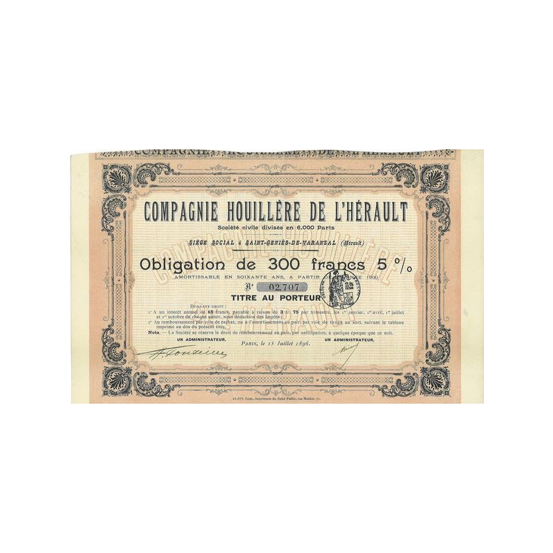 Cie Houillère de l'Hérault