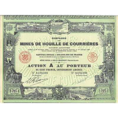 Cie des Mines de Houille de Courrières