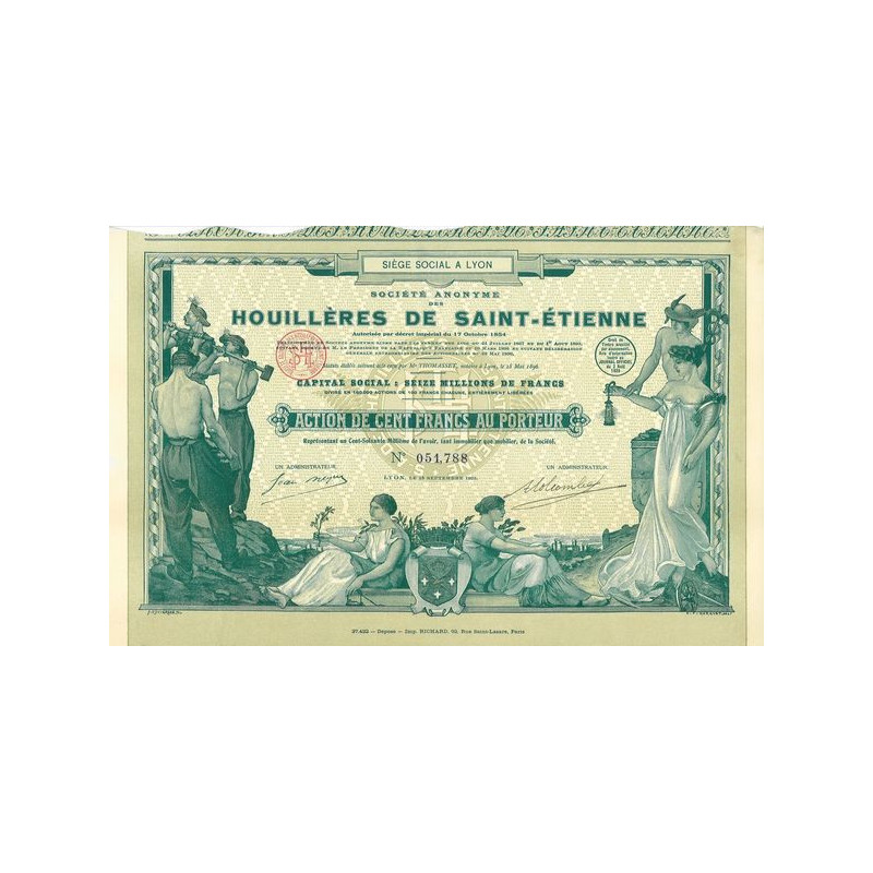 S.A. des Houillères de Saint-Etienne (Act 100 F)