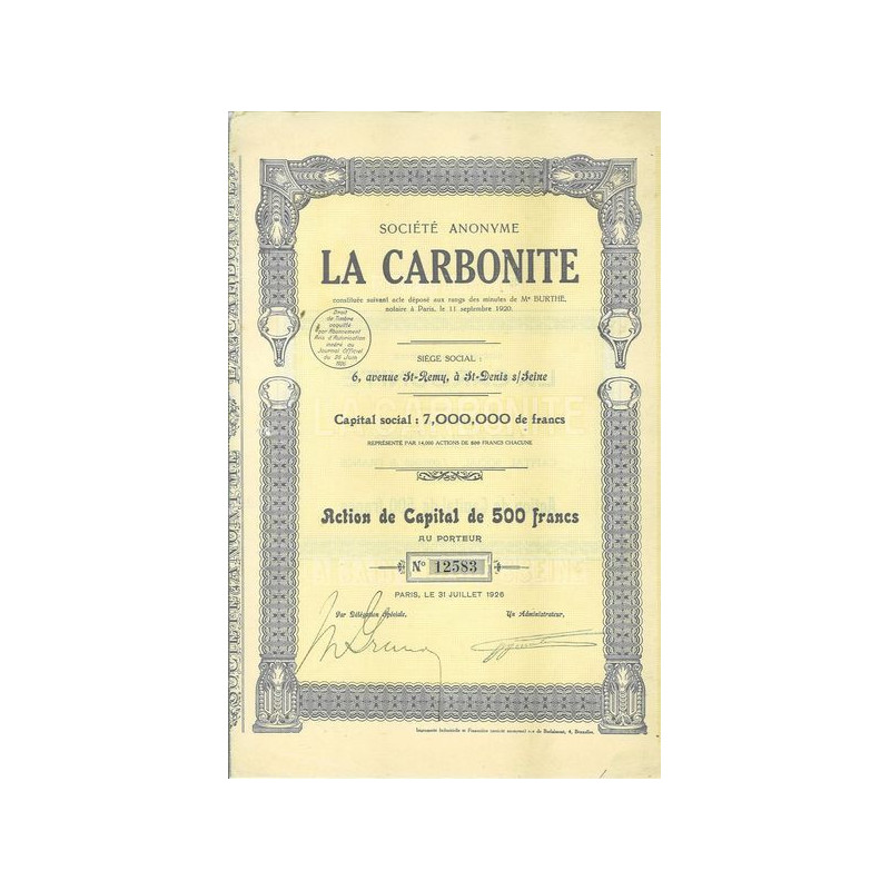 S.A. La Carbonite