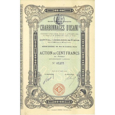 S.A. Française des Charbonnages d'Osani