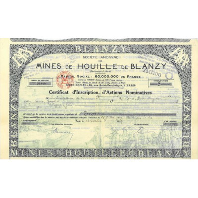 S.A. des Mines de Houille de Blanzy