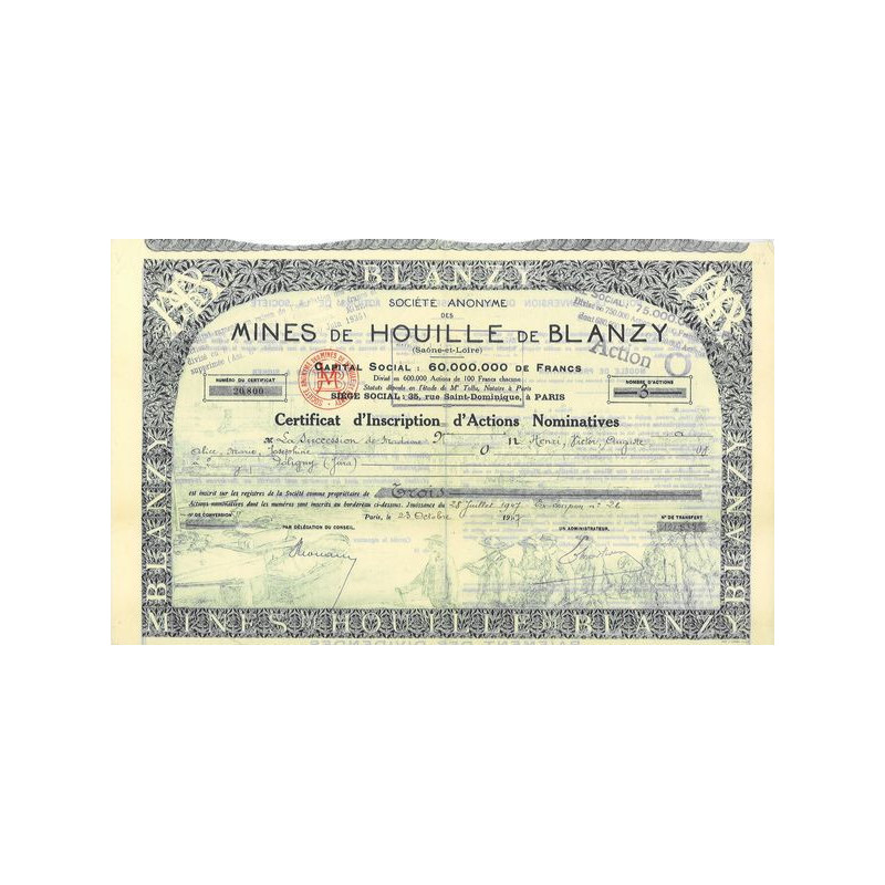 S.A. des Mines de Houille de Blanzy