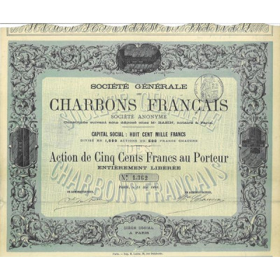 Sté Gale des Charbons Français