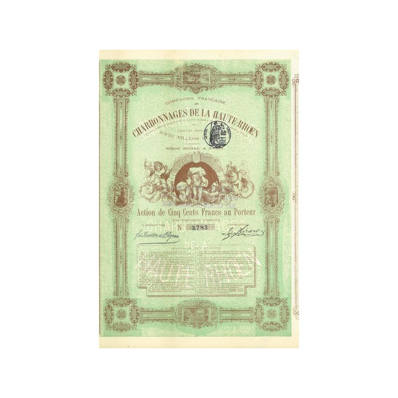 Cie Française des Charbonnages de la Haute-Rhoen