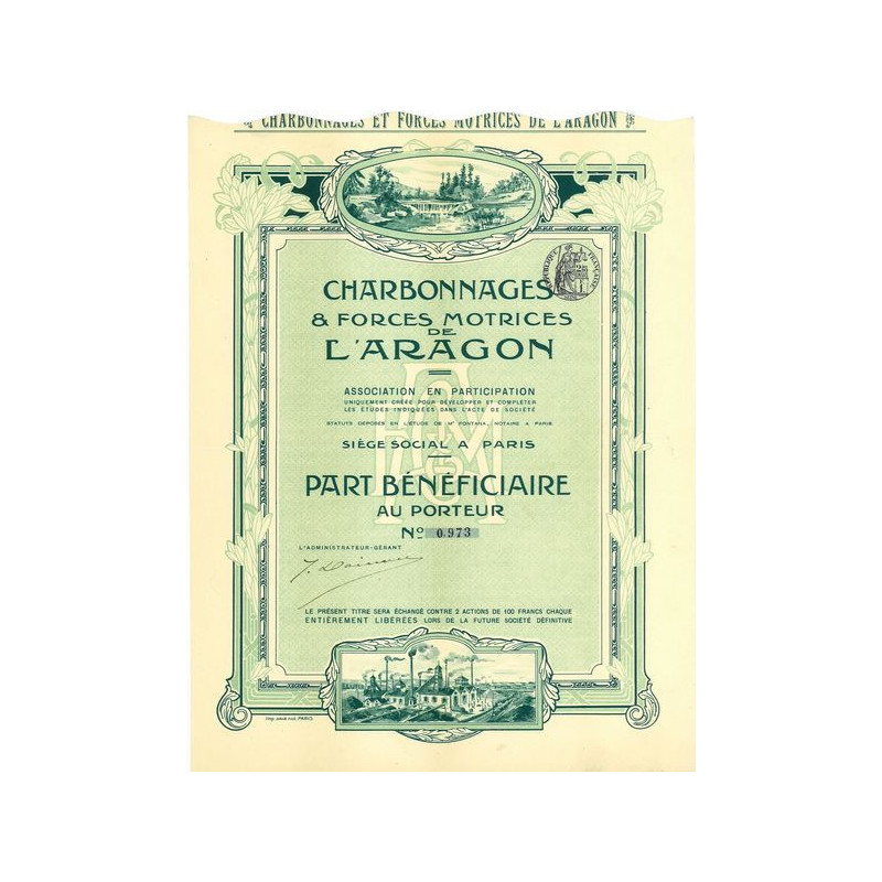 Charbonnages & Forces Motrices de l'Aragon