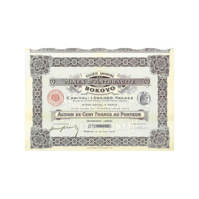 S.A. des Mines d'Anthracite Bokovo