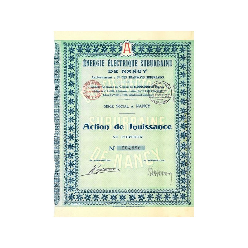 Energie Electrique Suburbaine de Nancy