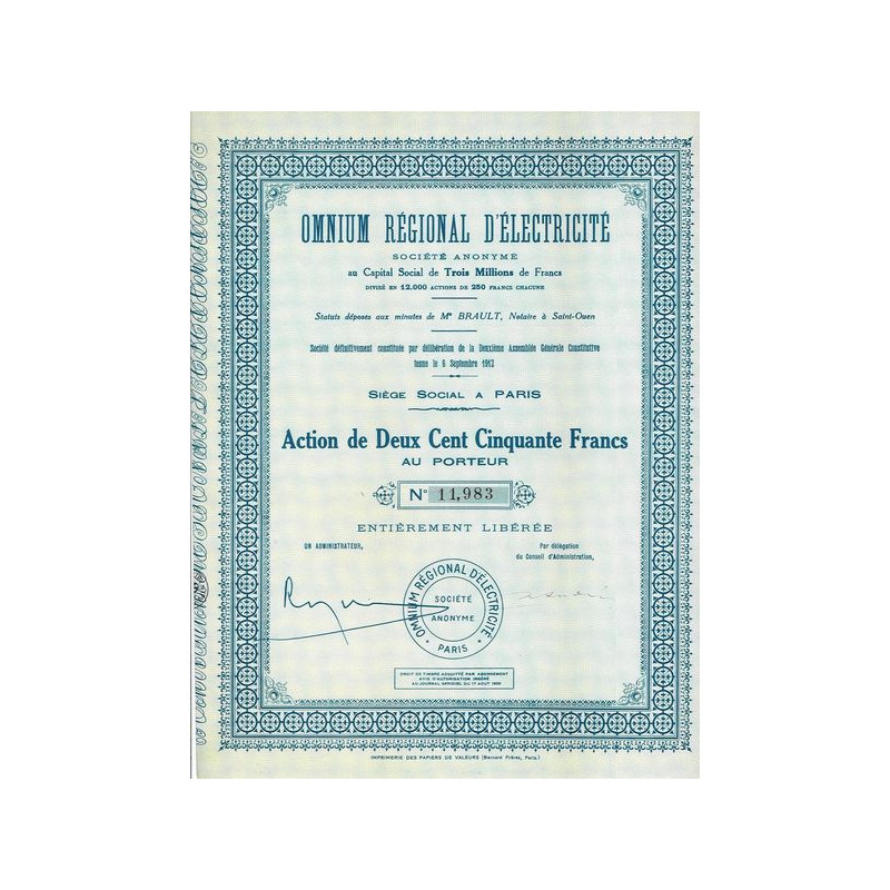 Omnium Régional d'Electricité