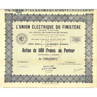 L'Union Electrique du Finistère
