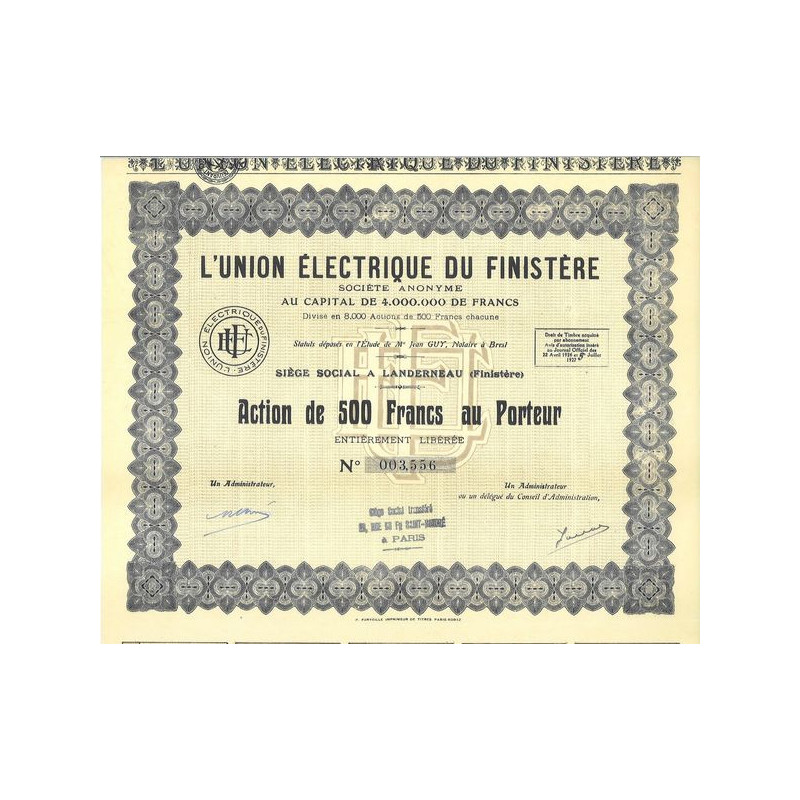 L'Union Electrique du Finistère