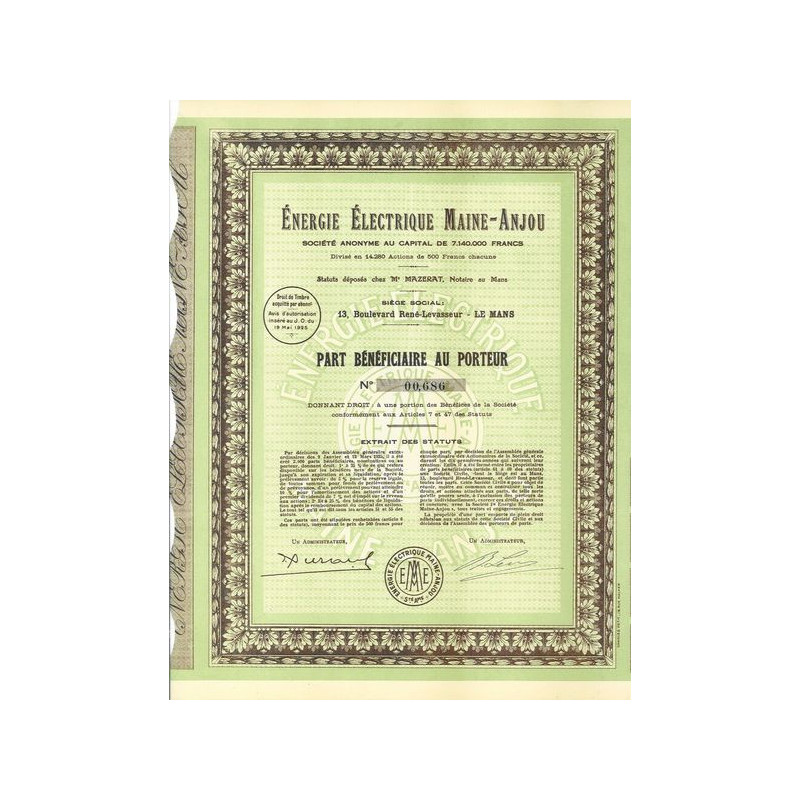 Energie Electrique Maine-Anjou (PB)