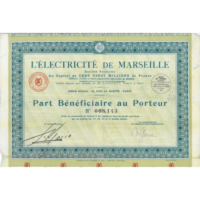 L'Electricité de Marseille (PB)