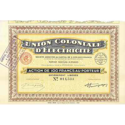 Union Coloniale d'Electricité