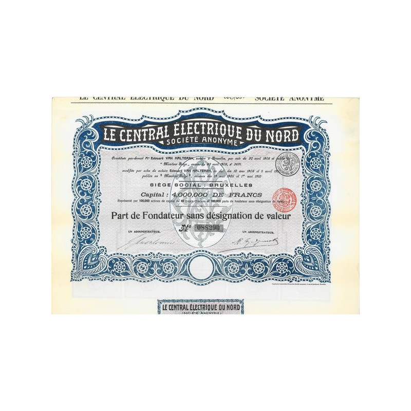 Le Central Electrique du Nord