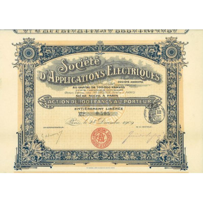 Sté d'Applications Electriques