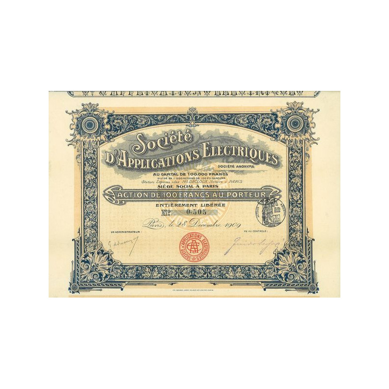 Sté d'Applications Electriques