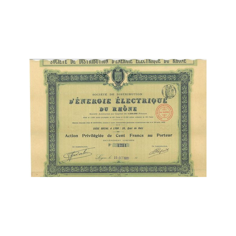 Sté de Distribution d'Energie Electrique du Rhône