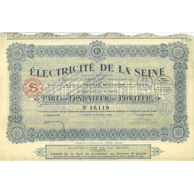L'Electricité de la Seine