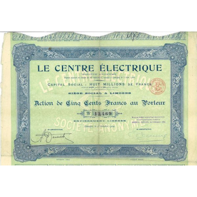 Le Cente Electrique