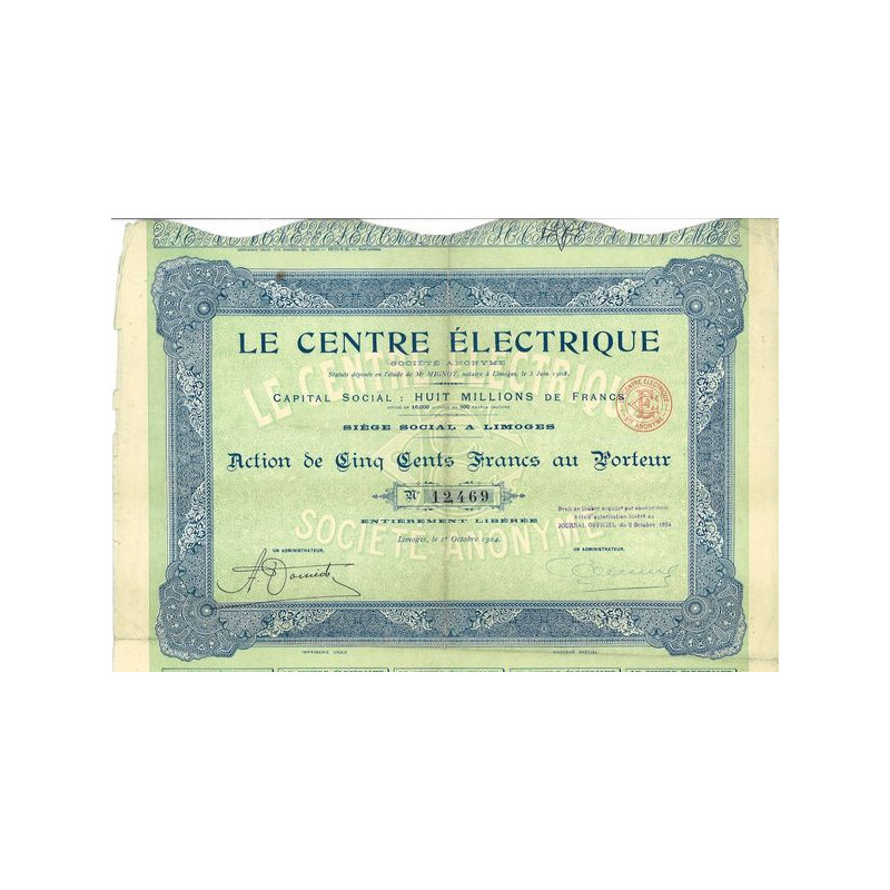 Le Cente Electrique