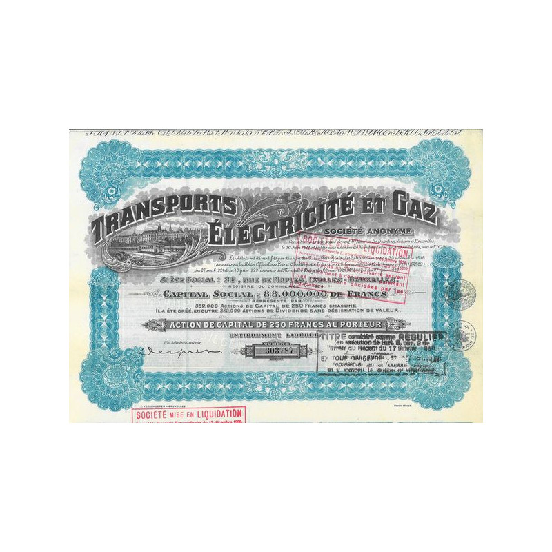 Transports Electricité et Gaz