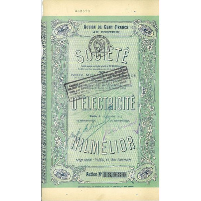 Sté d'Electricité Nilmelior