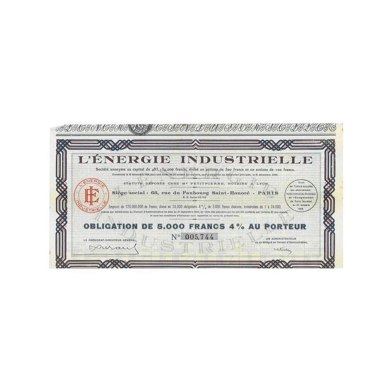 L'Energie Industrielle