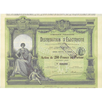 Cie Parisienne de Distribution d'Electricité (Act)