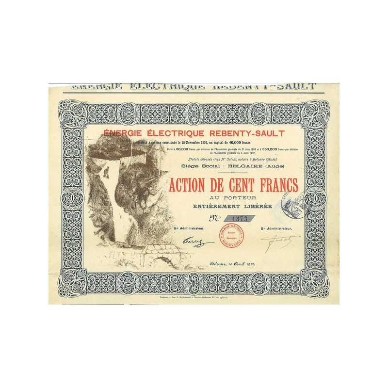 Energie Electrique Rebenty-Sault