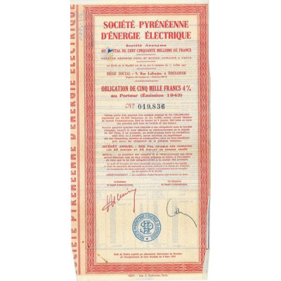 Sté Pyrénéenne d'Energie Electrique